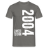 18. Geburtstag 2004 Limited Edition Geschenkidee T-Shirt - Graphit