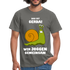 Das Ist Gerda Wir Joggen Gemeinsam Laufen Langsame Schnecke Lustiges T-Shirt - Graphit