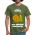 Das Ist Gerda Wir Joggen Gemeinsam Laufen Langsame Schnecke Lustiges T-Shirt - Militärgrün