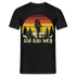 Berge Wandern Shirt Ich Bin Weg Lustiges Geschenk T-Shirt - Schwarz