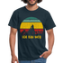 Berge Wandern Shirt Ich Bin Weg Lustiges Geschenk T-Shirt - Navy