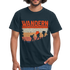 Berge Wandern Shirt Retro Style Lustiges Geschenk T-Shirt - Navy
