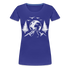 Bergmensch Berge Wandern Natur Shirt Lustiges Geschenk Frauen Premium T-Shirt - Königsblau