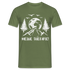 Bergmensch Berge Wandern Natur Shirt Meine Therapie Lustiges Geschenk T-Shirt - Militärgrün