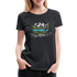 Bergmensch Berge Wandern Natur Shirt Lustiges Geschenk Frauen Premium T-Shirt - Schwarz