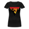 Bergmensch Berge Wandern Natur Shirt Retro Style Lustiges Geschenk Frauen Premium T-Shirt - Schwarz