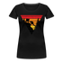 Bergmensch Berge Wandern Natur Shirt Retro Style Lustiges Geschenk Frauen Premium T-Shirt - Schwarz