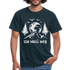 Bergmensch Berge Wandern Natur Shirt Ich Muss Weg Lustiges Geschenk T-Shirt - Navy