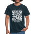 QR Code Shirt Bevor Du Fragst, NEIN Scanne das Shirt Lustiges T-Shirt - Navy