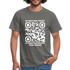 QR Code Shirt Bevor Du Fragst, NEIN Scanne das Shirt Lustiges T-Shirt - Graphit