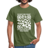QR Code Shirt Bevor Du Fragst, NEIN Scanne das Shirt Lustiges T-Shirt - Militärgrün