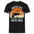 Gärtner Opa Landschaftsbau Großvater Gartenarbeit Garten T-Shirt - Schwarz