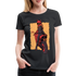 Bikerin Motorrad Fahrerin Frau auf Motorrad Frauen Premium T-Shirt - Schwarz