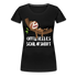 Faultier Offizielles Schlafshirt Schlafanzug Pyjama Geschenk Premium T-Shirt - Schwarz