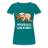 Faultier Müde Offizielles Schlafshirt Lustiges Premium T-Shirt - Divablau