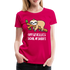 Faultier Müde Offizielles Schlafshirt Lustiges Premium T-Shirt - dunkles Pink