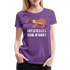 Faultier Müde Offizielles Schlafshirt Lustiges Premium T-Shirt - Lila