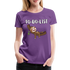 Faultier Müde Do Do List Schlafen Lustiges Premium T-Shirt - Lila