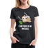 Faultier Müde Energiesparmodus Lustiges Premium T-Shirt - Schwarz