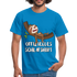 Faultier Müde Offizielles Schlafshirt Lustiges T-Shirt - Royalblau