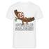 Faultier Müde Offizielles Schlafshirt Lustiges T-Shirt - weiß