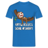 Faultier Müde Offizielles Schlafshirt Lustiges T-Shirt - Royalblau