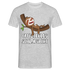 Faultier Müde Offizielles Schlafshirt Lustiges T-Shirt - Grau meliert