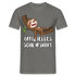 Faultier Müde Offizielles Schlafshirt Lustiges T-Shirt - Graphit