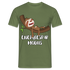 Faultier Müde Energiesparmodus Lustiges T-Shirt - Militärgrün