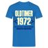 40. Geburtstag Oldtimer Einzelstück Geschenk T-Shirt - Royalblau