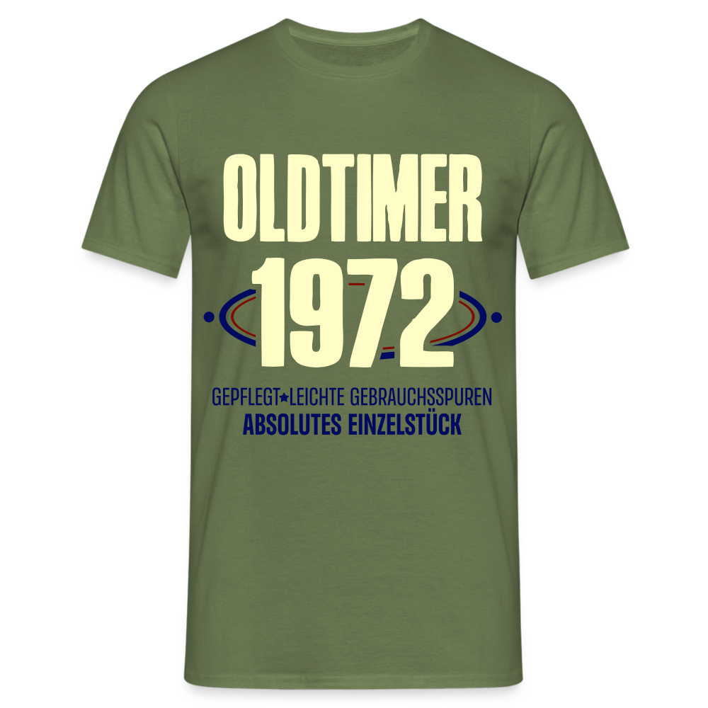 40. Geburtstag Oldtimer Einzelstück Geschenk T-Shirt - Militärgrün