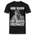 Werkstatt Mechaniker Shirt - Von Idioten umzingelt Lustiges T-Shirt - Schwarz