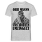 Werkstatt Mechaniker T-Shirt - Von Idioten umzingelt Lustiges T-Shirt - Grau meliert