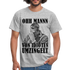 Werkstatt Mechaniker T-Shirt - Von Idioten umzingelt Lustiges T-Shirt - Grau meliert