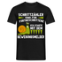 Lustiger Schnecken Spruch Schrittzähler Anti Laufen Humor Männer T-Shirt - Schwarz