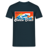 Santa Cruz California Retro Vintage Beach T-Shirt - Navy