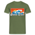 Santa Cruz California Retro Vintage Beach T-Shirt - Militärgrün