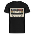 1998 Geburtstags Shirt Vintage Kassette Best of 1998 Geschenk T-Shirt - Schwarz
