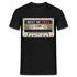 1971 Geburtstags Shirt Vintage Kassette Best of 1971 Geschenk T-Shirt - Schwarz