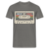 1968 Geburtstags Shirt Vintage Kassette Best of 1968 Geschenk T-Shirt - Graphit