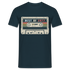 1977 Geburtstags Shirt Vintage Kassette Best of 1977 Geschenk T-Shirt - Navy