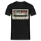 1976 Geburtstags Shirt Vintage Kassette Best of 1976 Geschenk T-Shirt - Schwarz