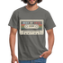 1979 Geburtstags Shirt Vintage Kassette Best of 1979 Geschenk T-Shirt - Graphit