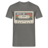 1964 Geburtstags Shirt Vintage Kassette Best of 1964 Geschenk T-Shirt - Graphit