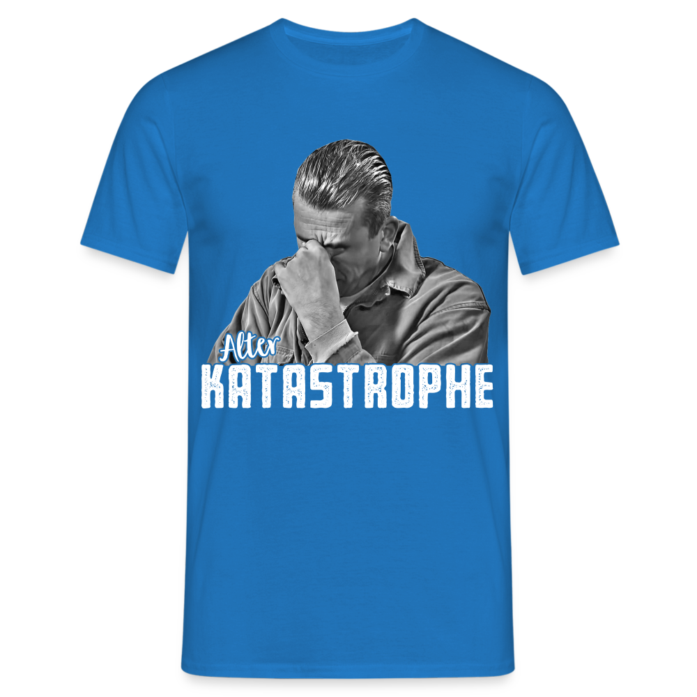 Werkstatt Mechaniker Shirt Alter Katastrophe Lustiges T-Shirt - Royalblau