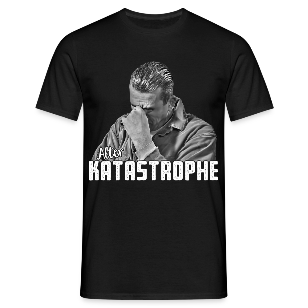 Werkstatt Mechaniker Shirt Alter Katastrophe Lustiges T-Shirt - Schwarz