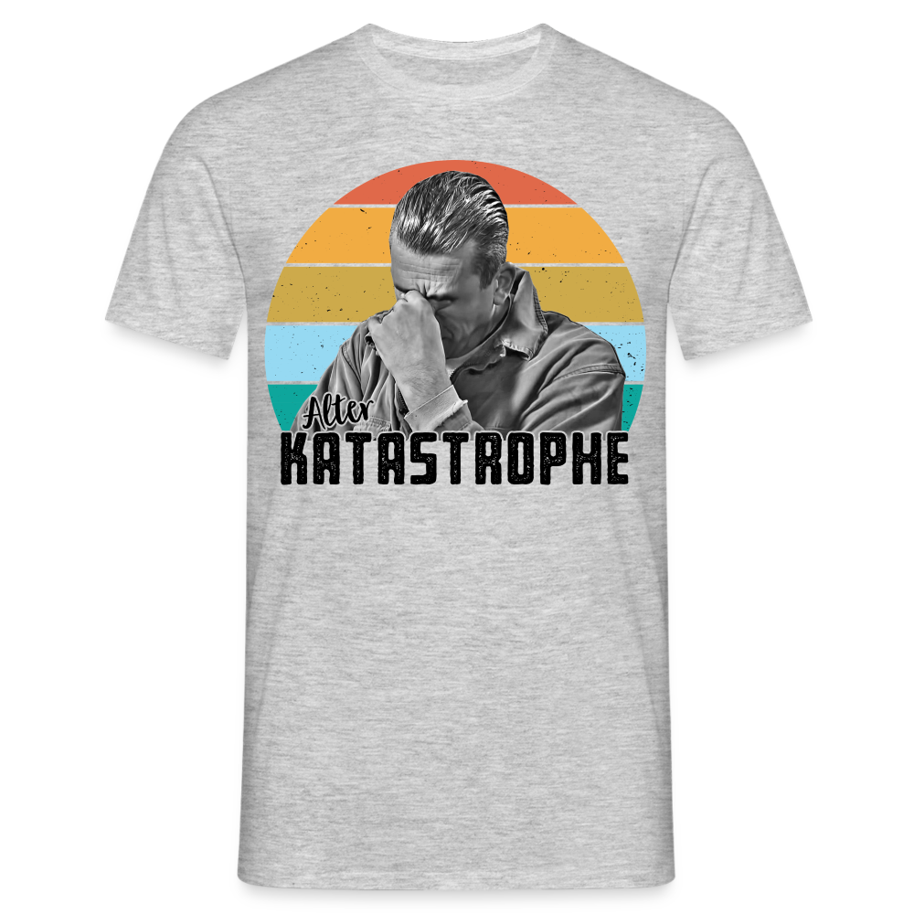 Werkstatt Mechaniker Shirt Alter Katastrophe Lustiges T-Shirt - Grau meliert