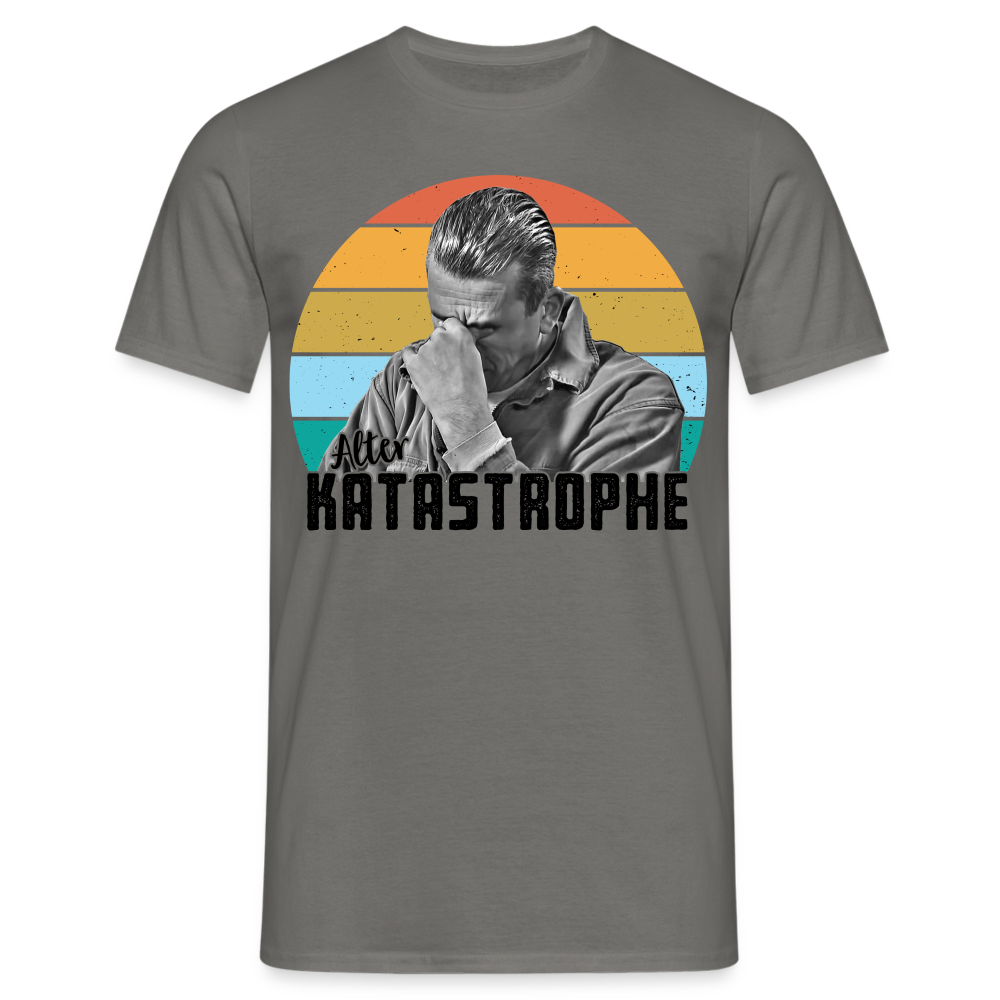 Werkstatt Mechaniker Shirt Alter Katastrophe Lustiges T-Shirt - Graphit