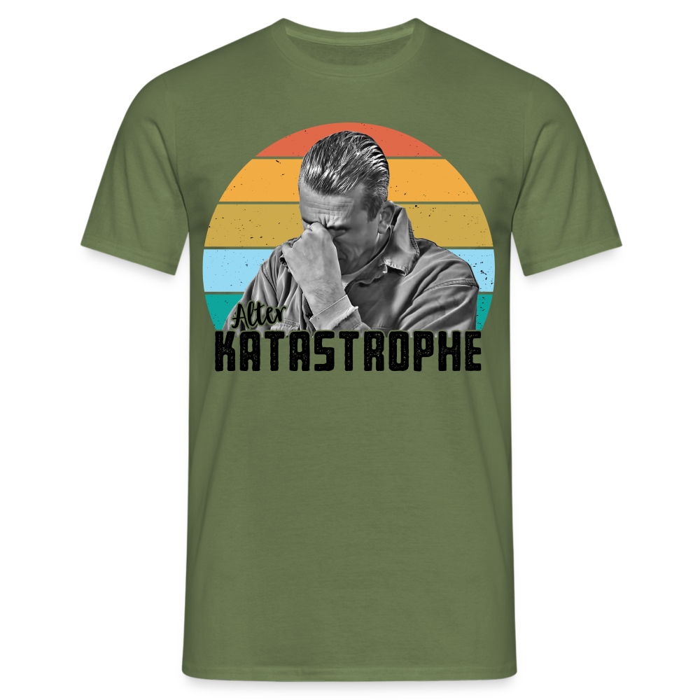 Werkstatt Mechaniker Shirt Alter Katastrophe Lustiges T-Shirt - Militärgrün