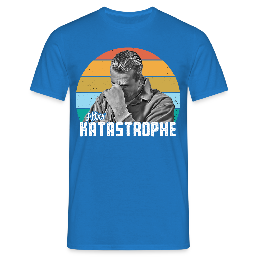 Werkstatt Mechaniker Shirt Alter Katastrophe Lustiges T-Shirt - Royalblau